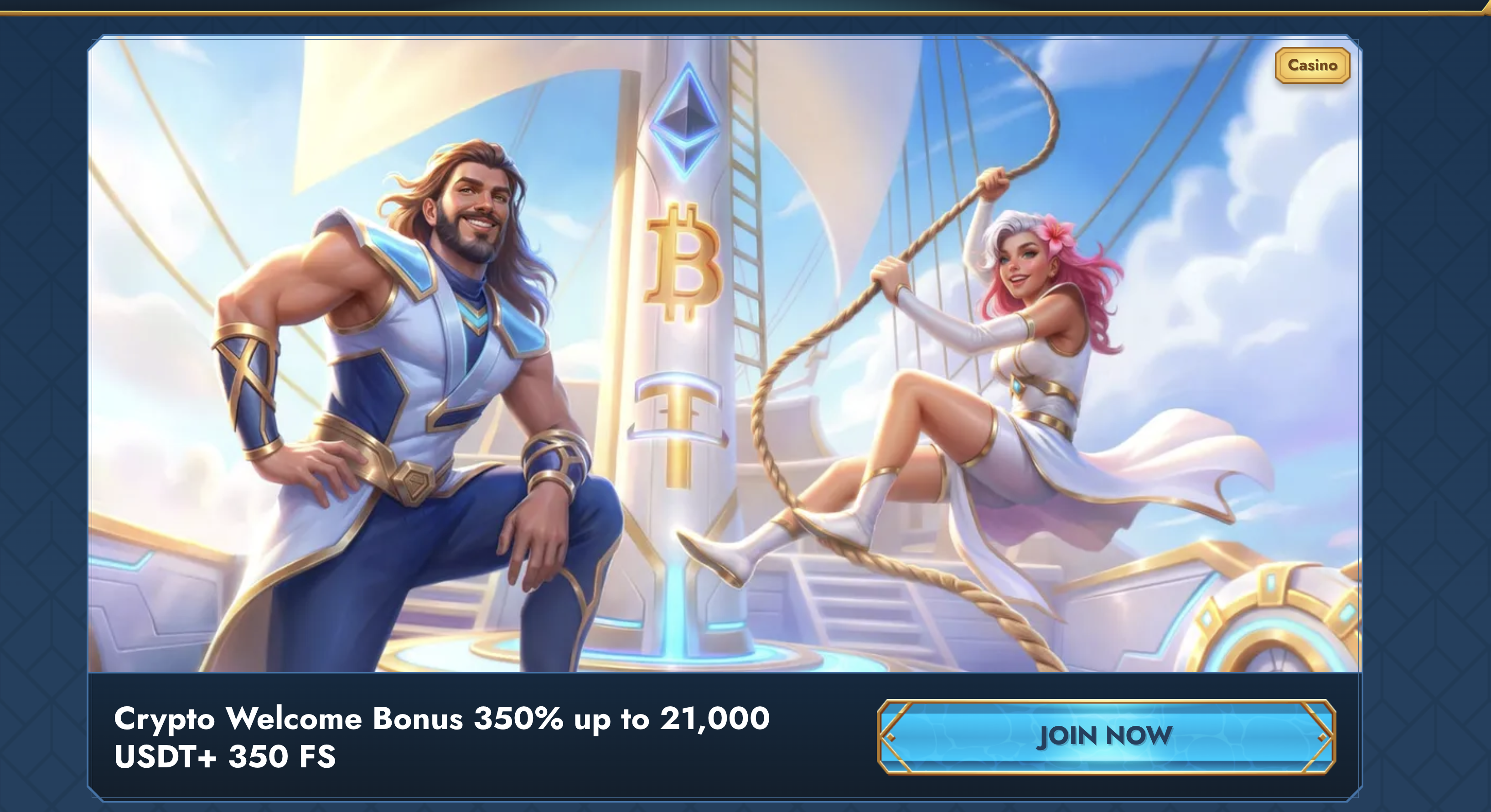 Casea Casino Welcome Crypto Bonus
