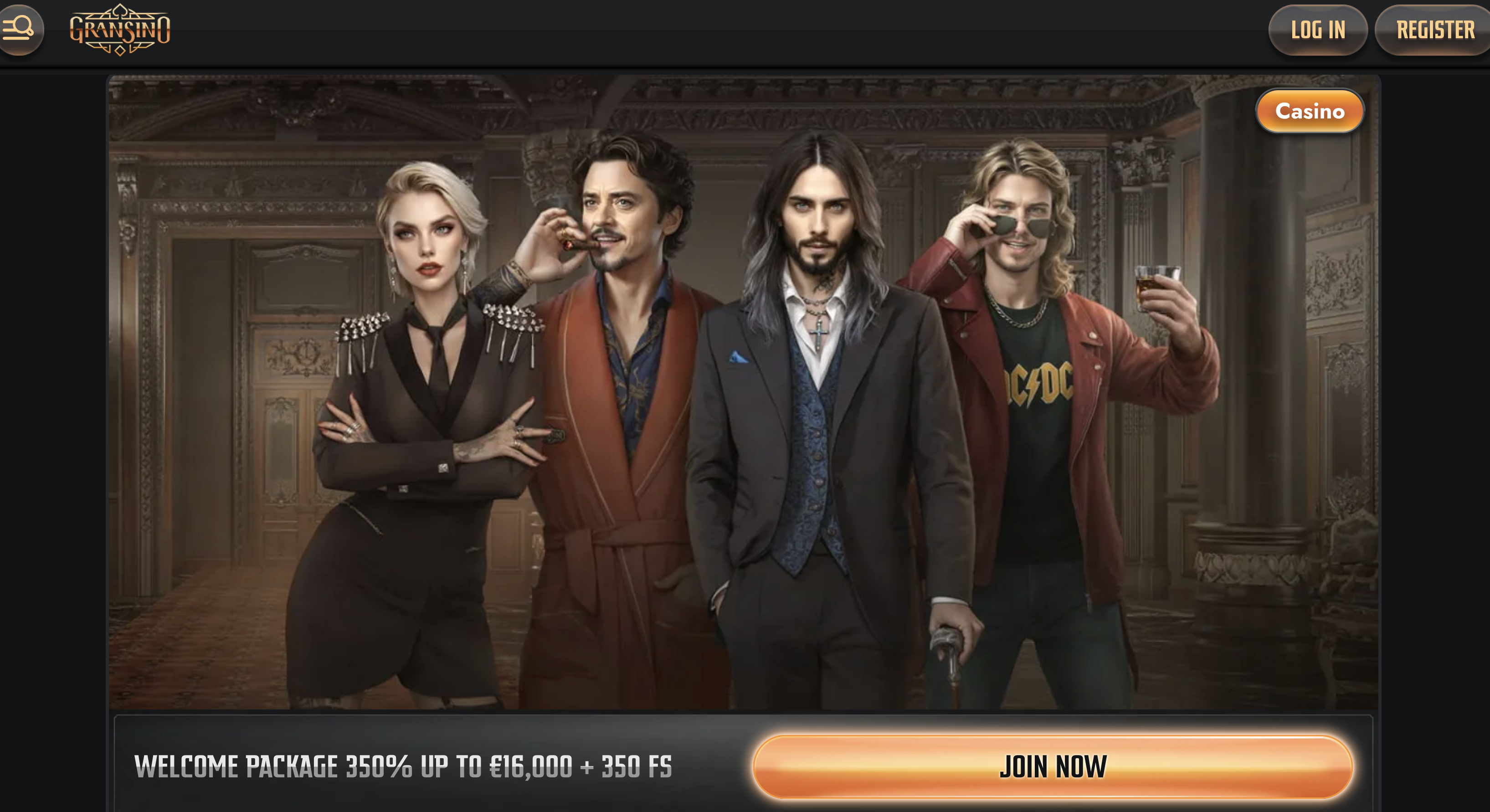 Gransino Casino Welcome Bonus